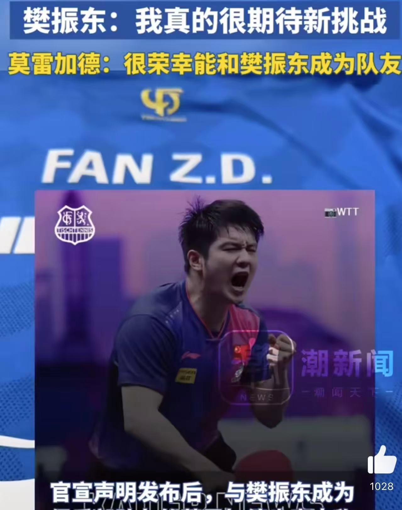 德国乒乓球队力克英国乒乓球队,樊振东爆发神勇的简单介绍 德国乒乓球队力克英国乒乓球队,樊振东爆发神勇的简单介绍