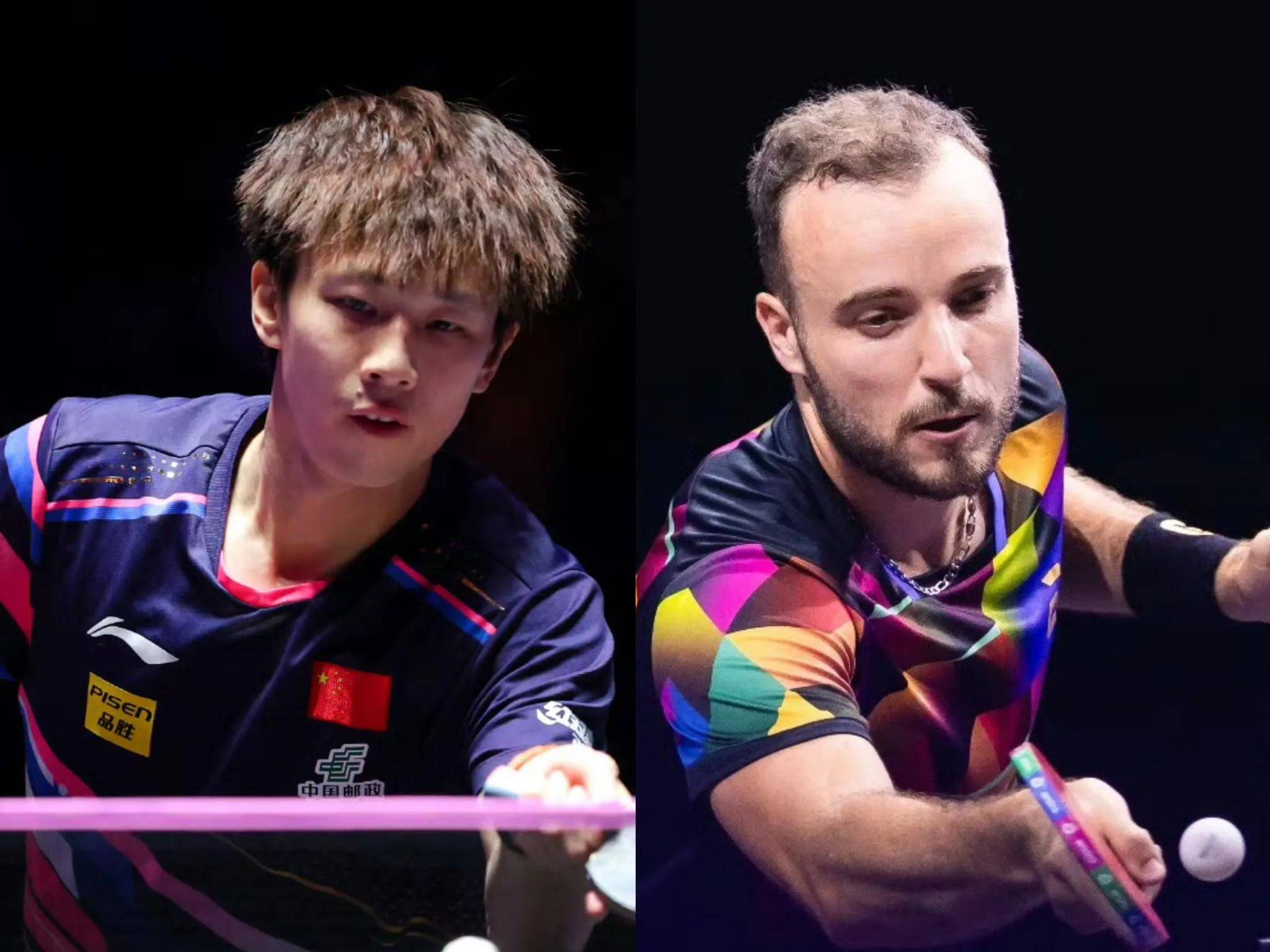 德国乒乓球队险胜瑞典乒乓球队，奥恰洛夫完成帽子戏法