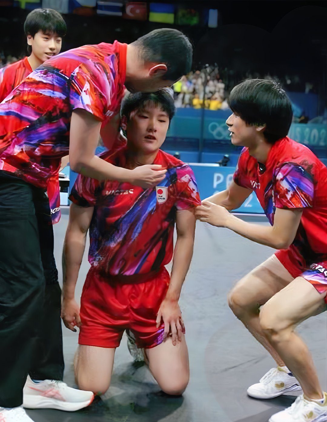 韩国乒乓球队轻取德国乒乓球队，张本智和关键制胜