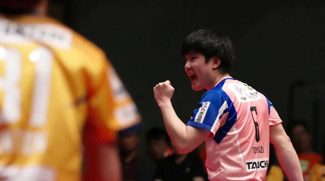 韩国乒乓球队险胜法国乒乓球队，张本智和打破历史纪录